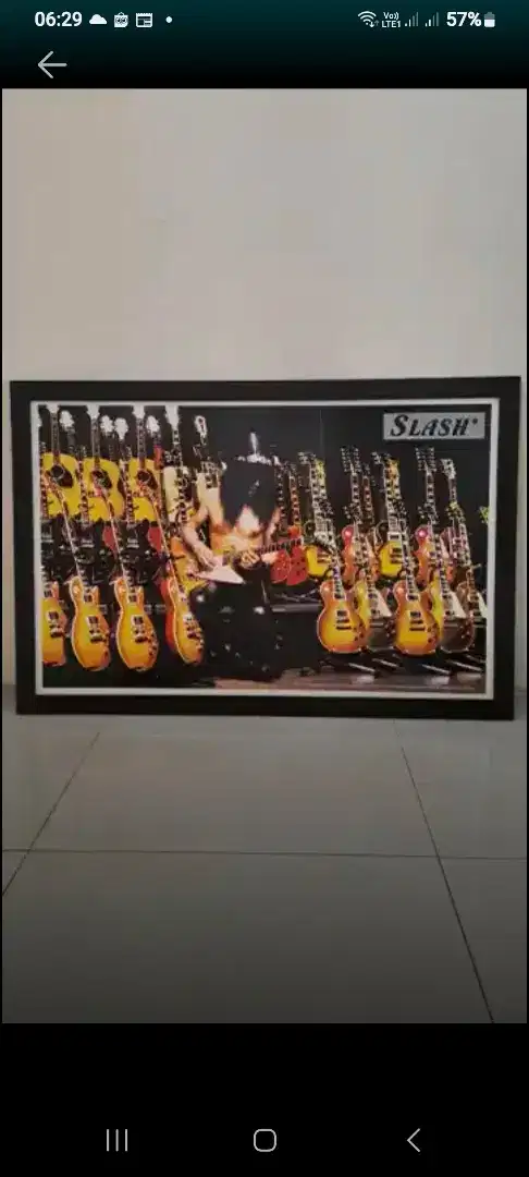 Poster  SLASH electric guitar