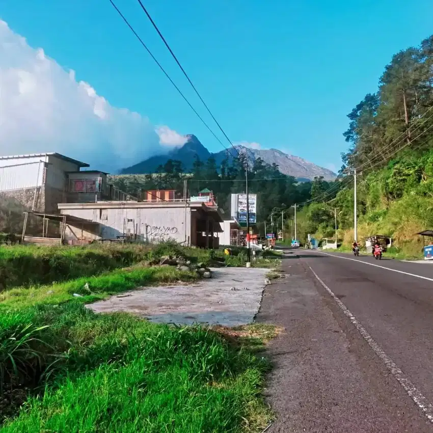 Tanah Potensial Tawangmangu Karanganyar tepi jln raya