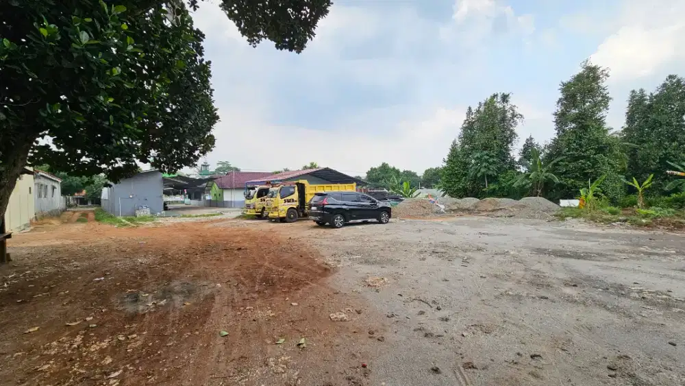 Dijual Tanah cocok untuk perumahan atau gudang di exit setu selatan