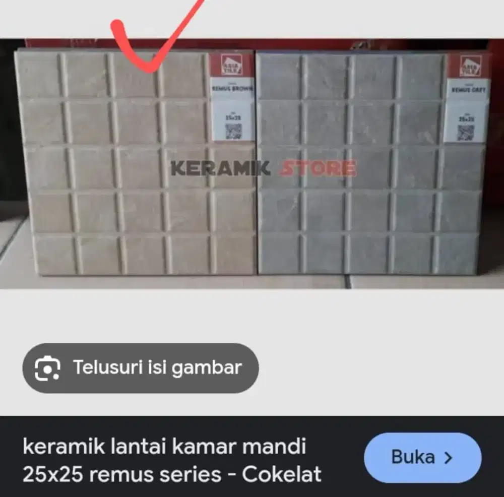 Jaga toko keramik dan antar barang