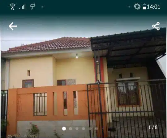 Dikontrakkan rumah dalam kota (di perumahan)