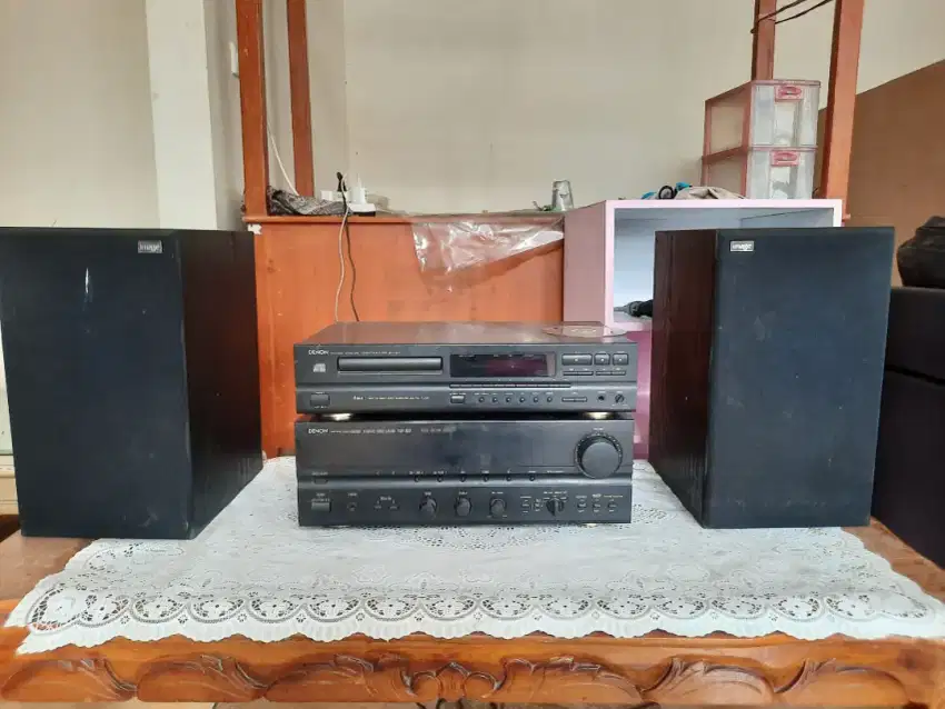 1 set Denon PMA-880R dan speaker Image