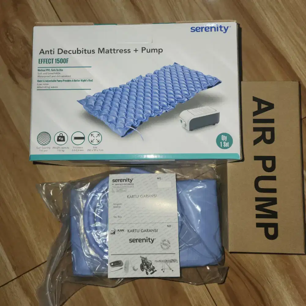 Kasur Anti Decubitus Mattress + Pump Effect 1500F