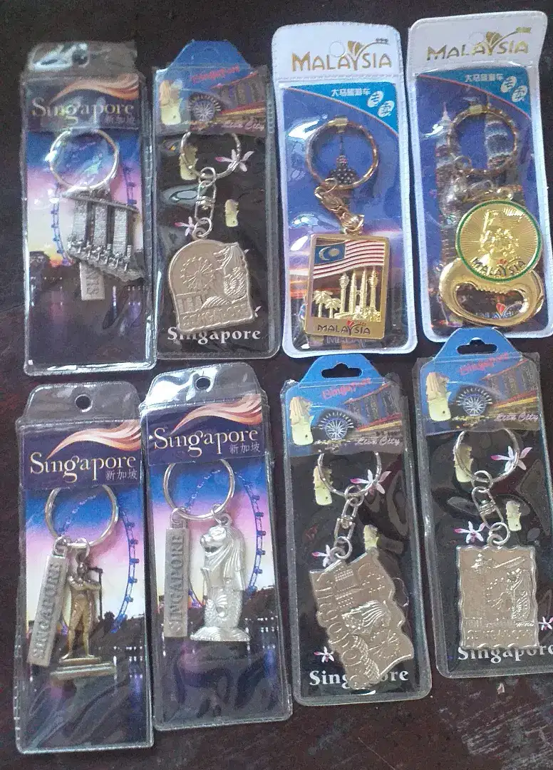 GANCI LOGAM SINGAPORE MALAYSIA 1 PAKET 8 PCS (NEW)