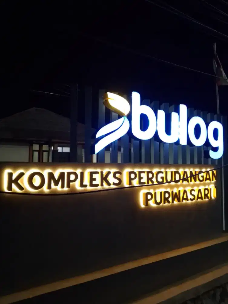 HURUF TIMBUL, NEON BOX ACRYLIC  CUSTOM