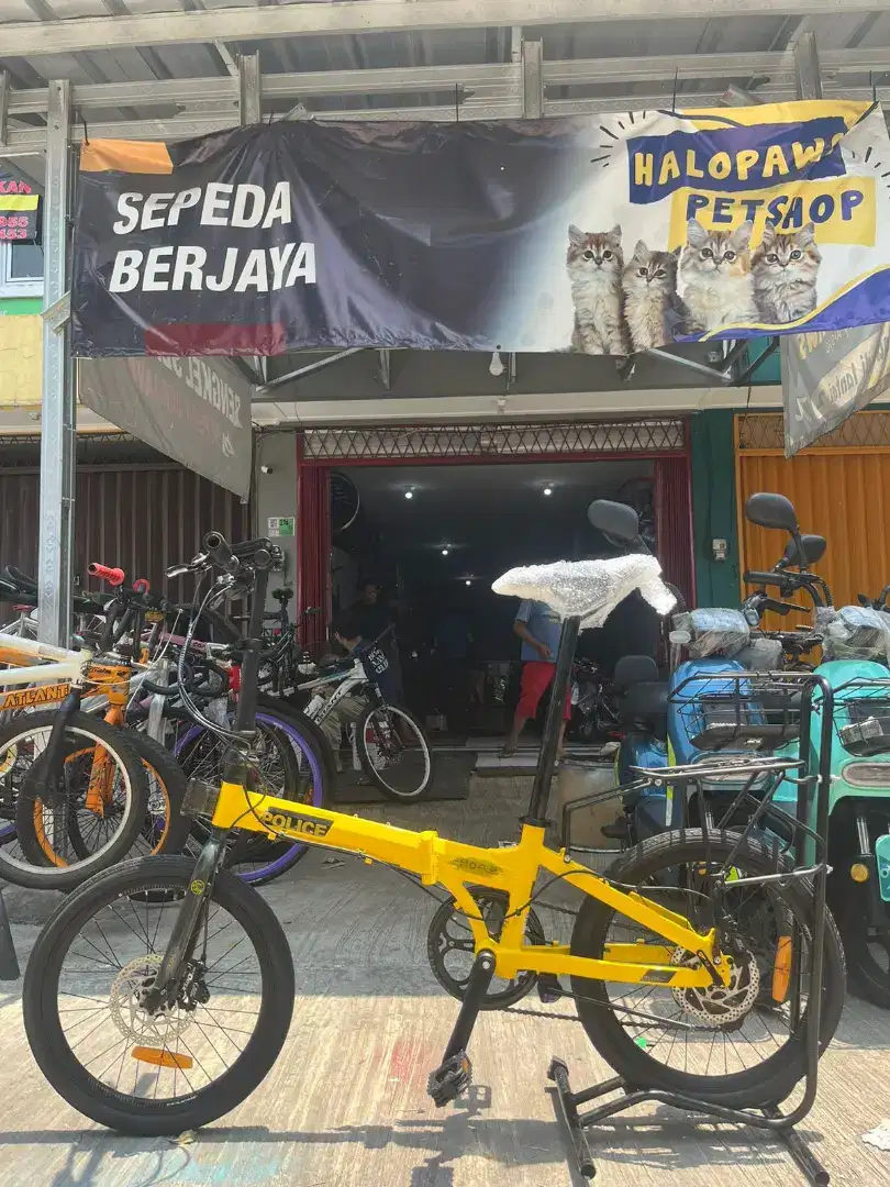 Sepeda Lipat Police Texas Bike To Work Secondhand