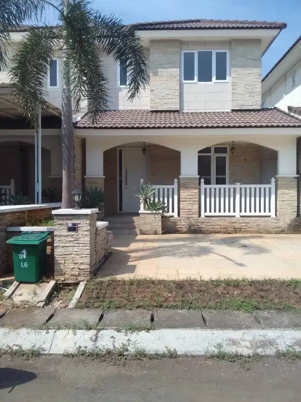 rumah dijual sakura regency 3 semi furnish siap huni harga nego