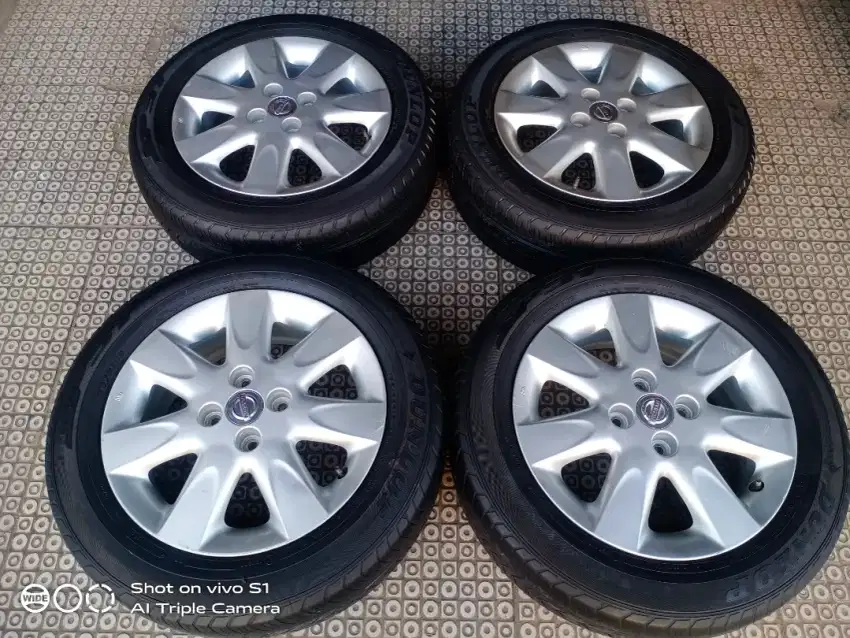 Velg oem nissan march R15 pcd 4x100 untuk vios datsun dll