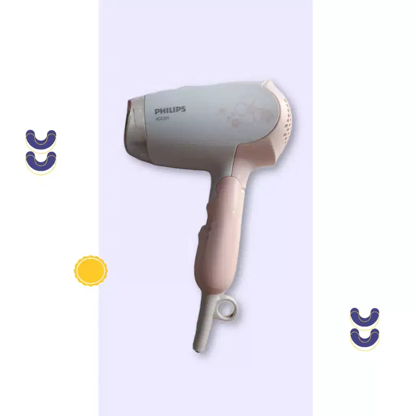 Hair dryer philips dry day pink