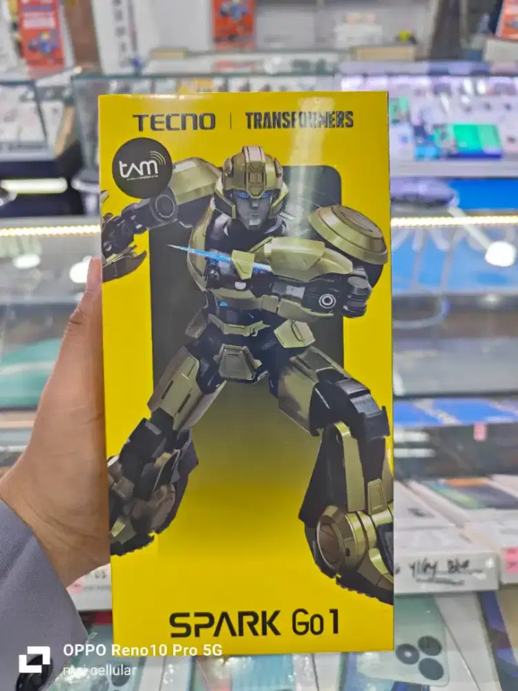 Tecno spark Go 1 ram 4gb+4gb/128gb baru terima tuker tambah dan kredit