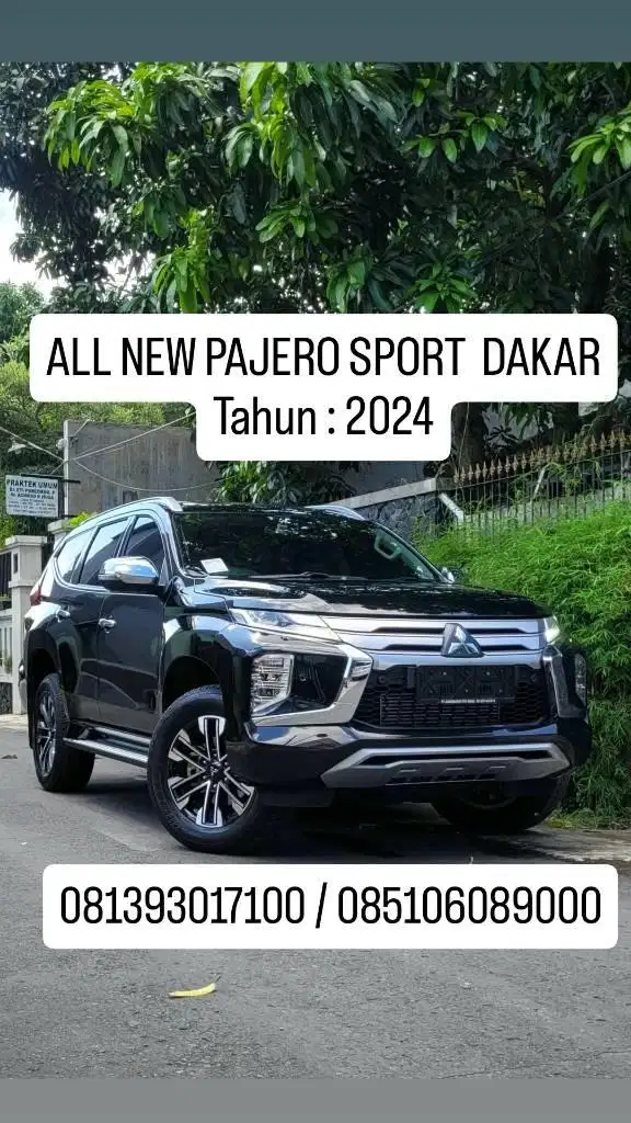 ALL NEW PAJERO SPORT  DAKAR
Tahun : 2024,km 10 ribuan,plat ad