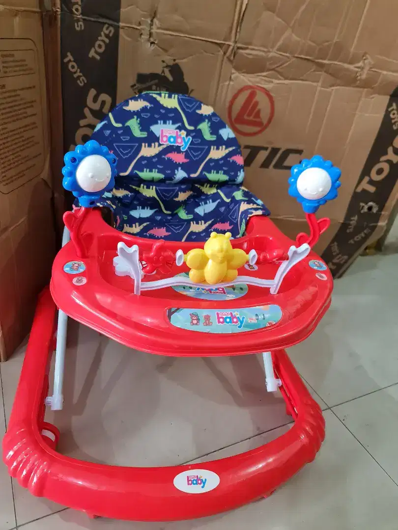 BABY WALKER KERETA BAYI RODA BAYI ALAT BANTU JALAN BAYI PMB MUSIK