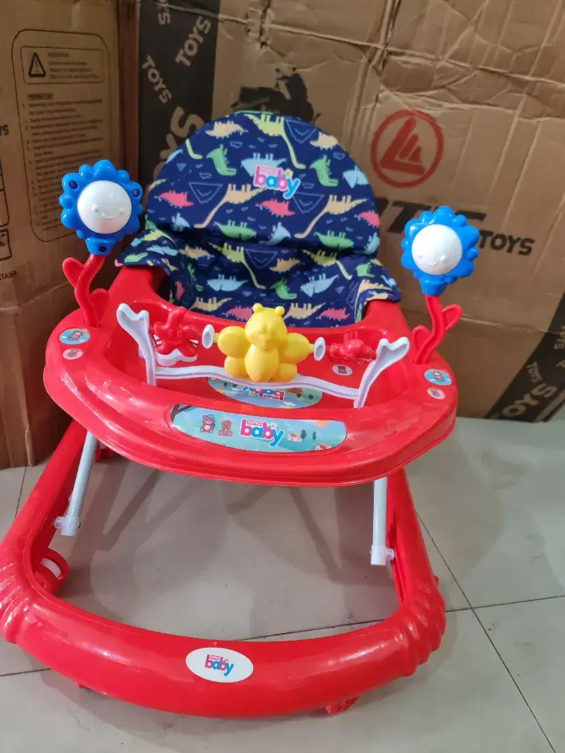 BABY WALKER KERETA BAYI RODA BAYI ALAT BANTU JALAN BAYI PMB MUSIK