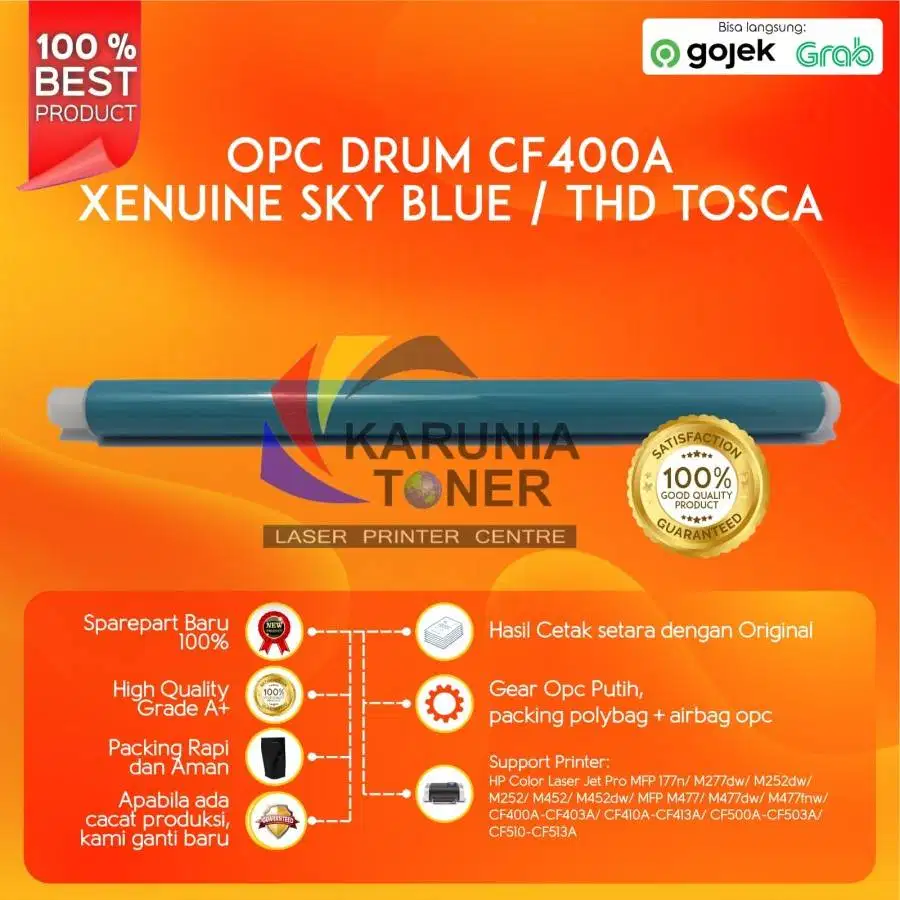 OPC Drum HP CF510A CF511A CF512A CF513A 204A M154a M154nw M180n M181fw