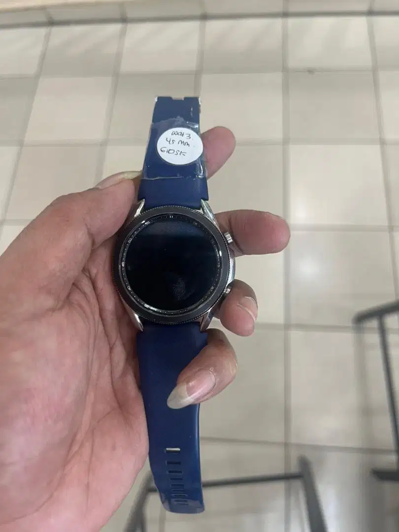 Samsung Watch 3/45mm Silver ex Garansi Resmi