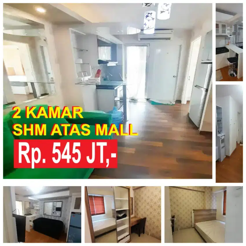 Dujual Unit 2 Badroom Atas Mall Bassura City Basura