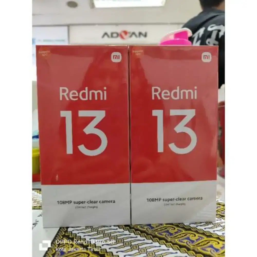 New Kamera 108MP Xiaomi Redmi 13 Ram 8+8/128GB Spek Diatas 13C Kak