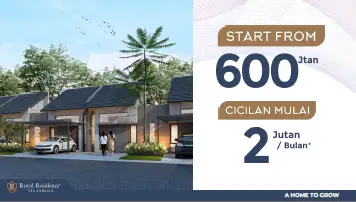 Lounching Hunian Mulai 600Jt an Cluster Via Familia Royale Residence