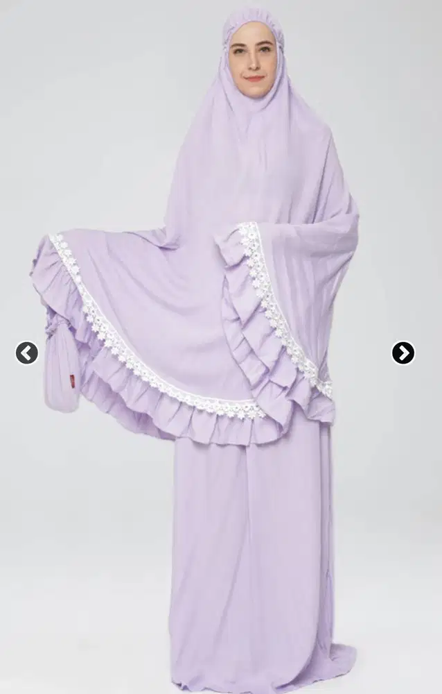 Mukena Tatuis soft purple