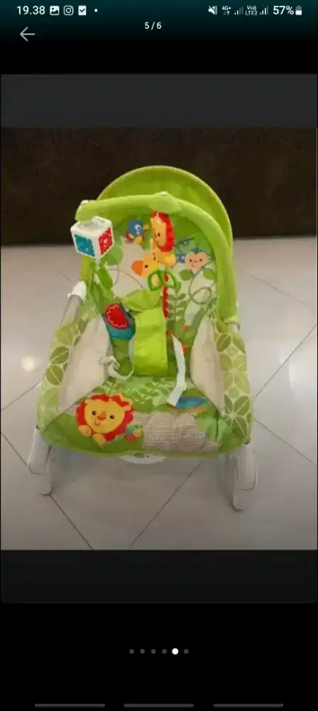 Bouncher baby fisher price