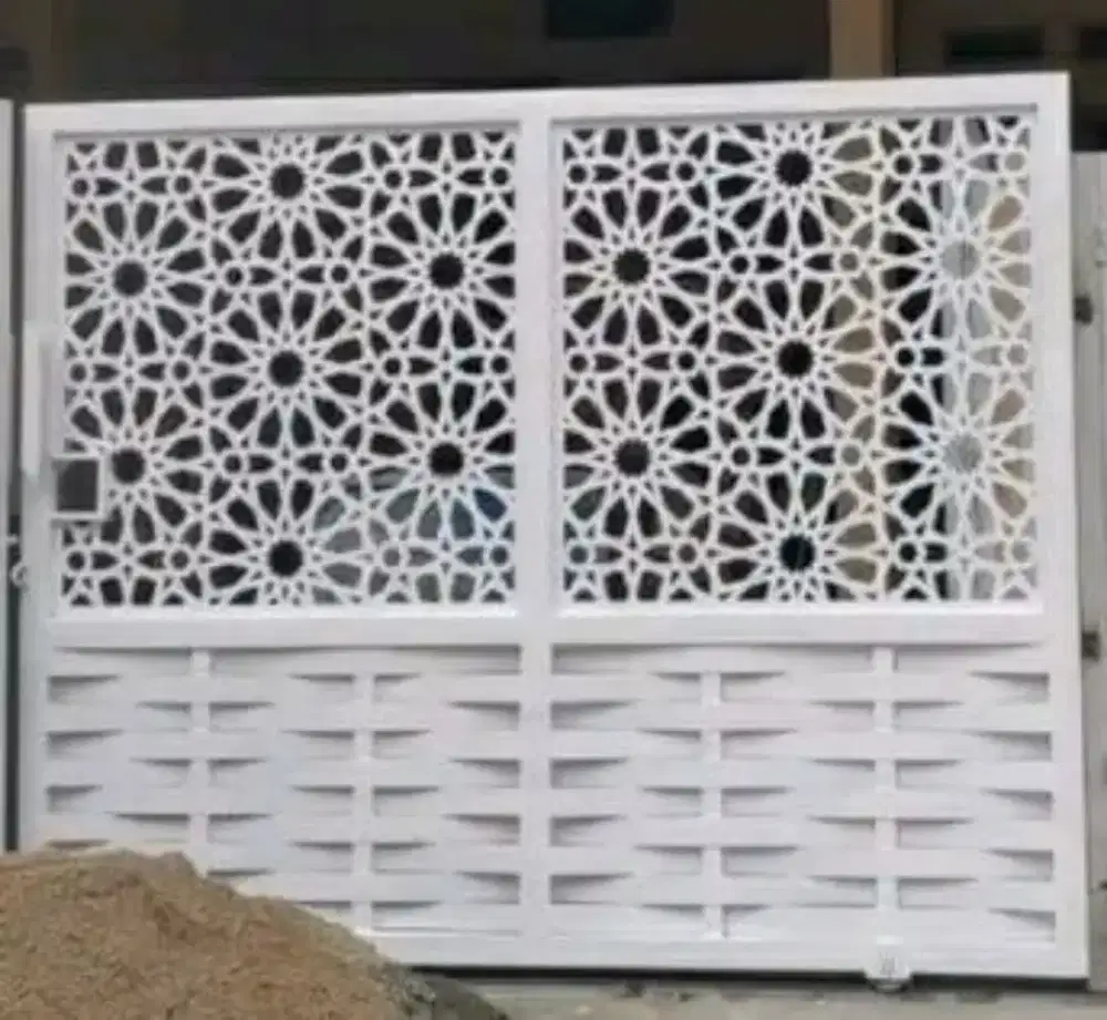 sepesial pagar plat cutting laser