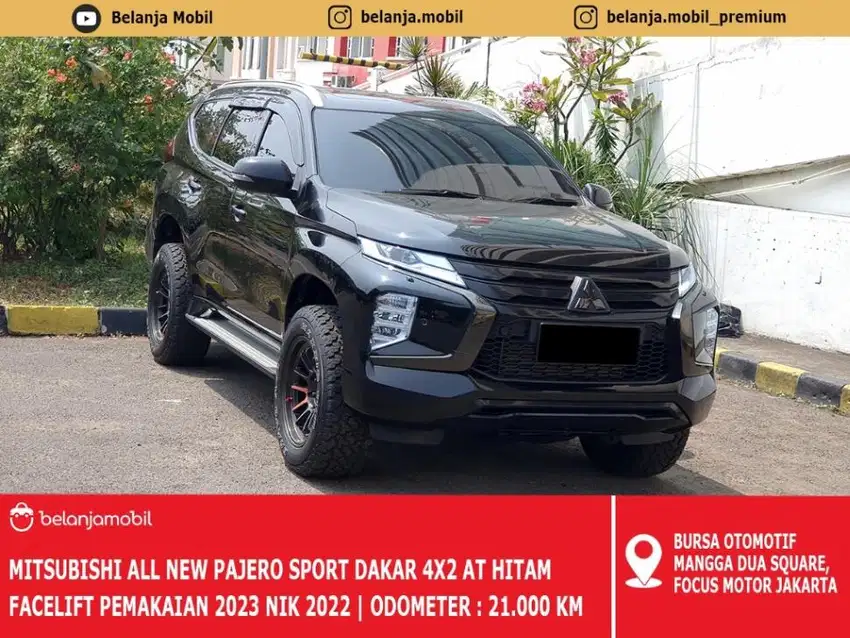 [LOW KM] Mitsubishi All New Pajero Sport Dakar 4x2 AT 2022/2023