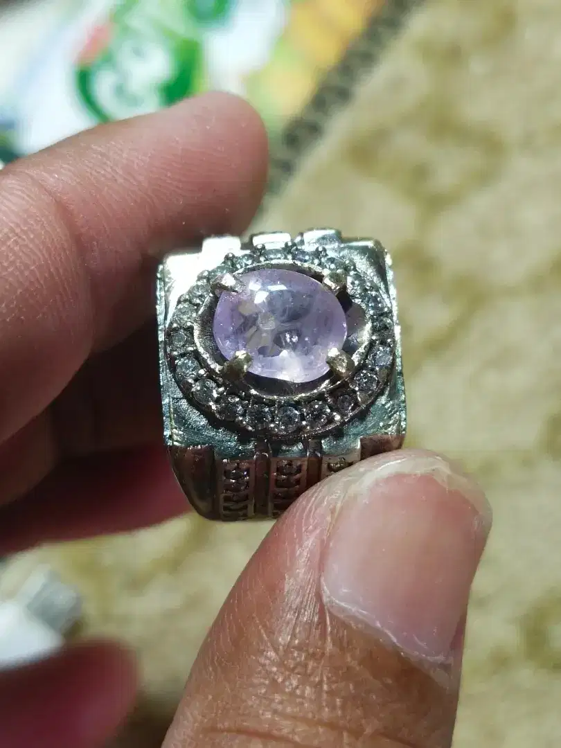 Light purple Safir selon srilangka