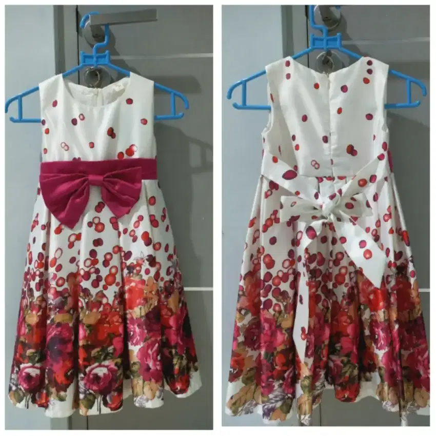 Dress Bunga Merah