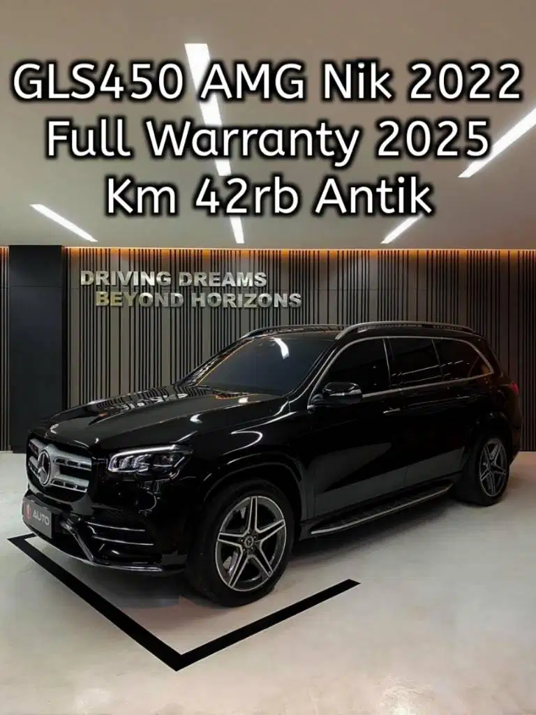 Mercedes Benz GLS 450 GLS450 AMG 2022 Hitam Mercy B1678VJE