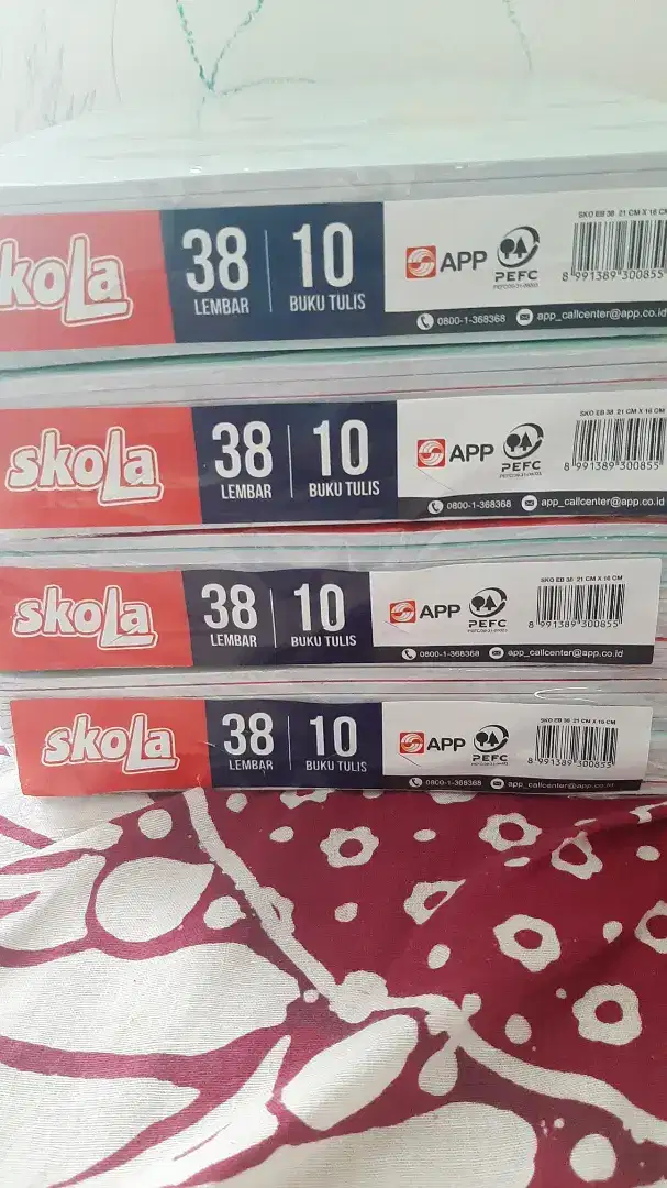 Buku skola 1pack  isi 10 buku bisa COD terdekat