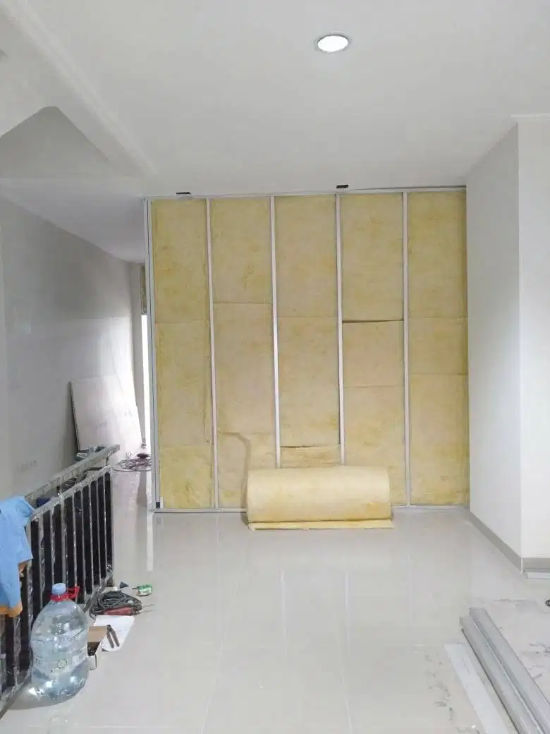 Kusen Pintu Alumunium Pintu Jendela Kaca  Partisi Gypsum Plafon PVC