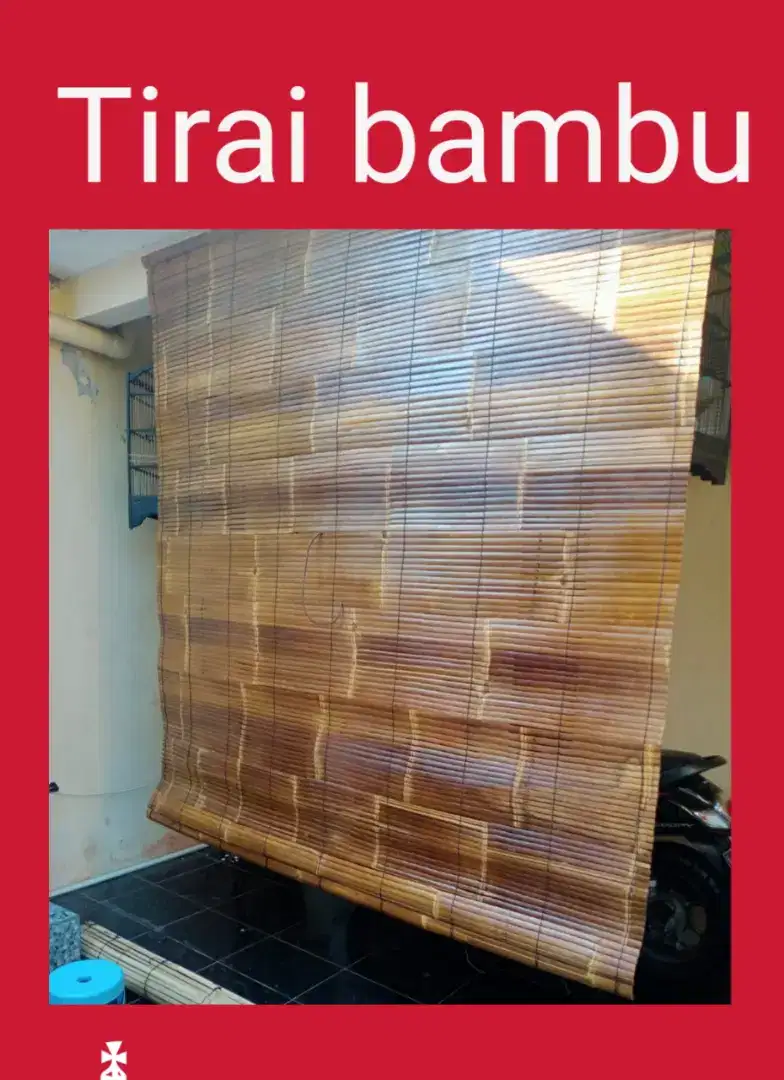 Tirai bambu wulung