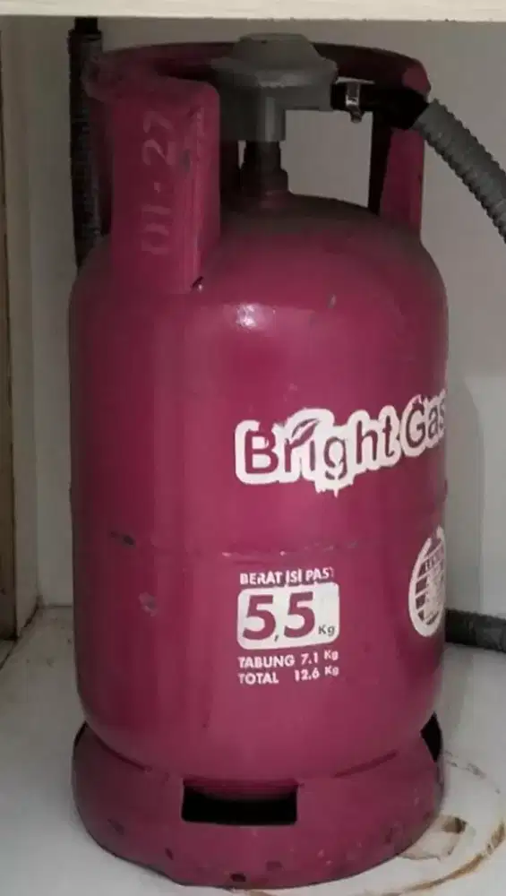 Tabung Bright gas pink 5.5kg