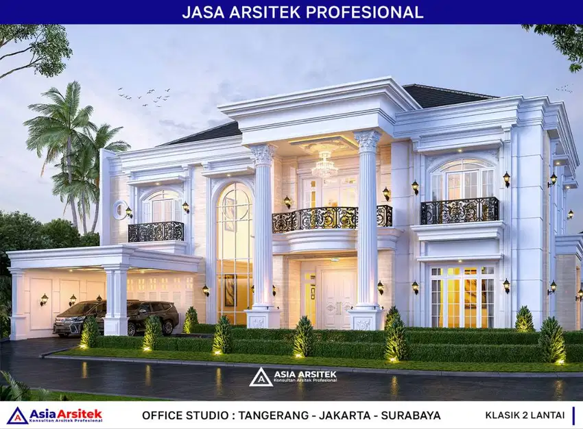 Jasa Arsitek Desain Gambar Rumah di Bogor Desain Rumah 670 m2