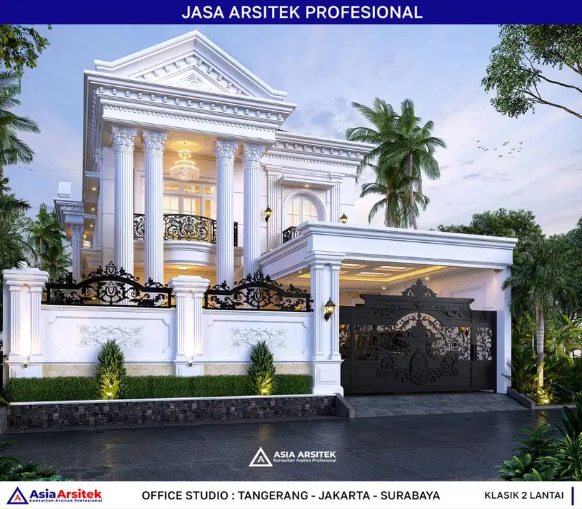 Jasa Arsitek Desain Gambar Rumah di Bogor Desain Rumah 532 m2