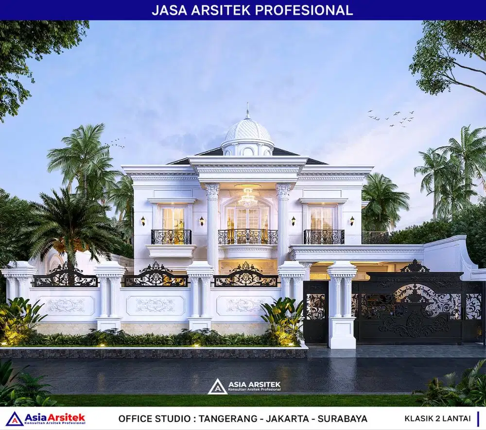 Jasa Arsitek Desain Gambar Rumah di Bogor Desain Rumah 1197 m2