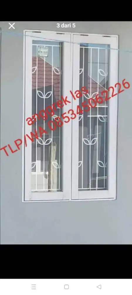 Tralis jendla,pintu dan pagar besi