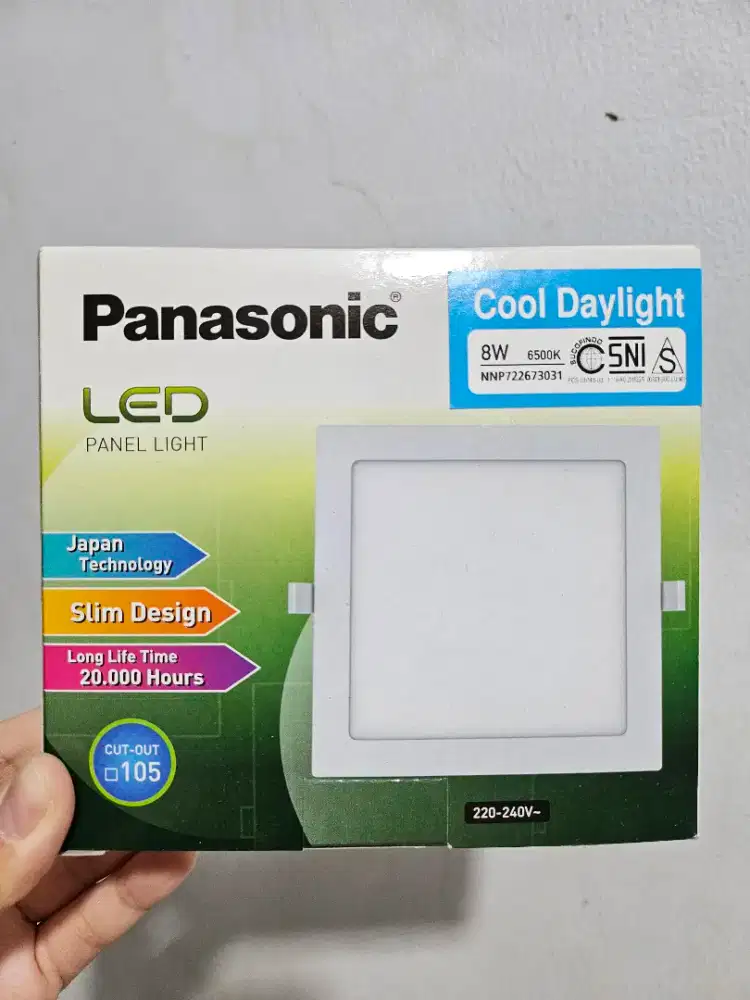 Dijual lampu Led downlight Panasonic 8 Watt japan teknology