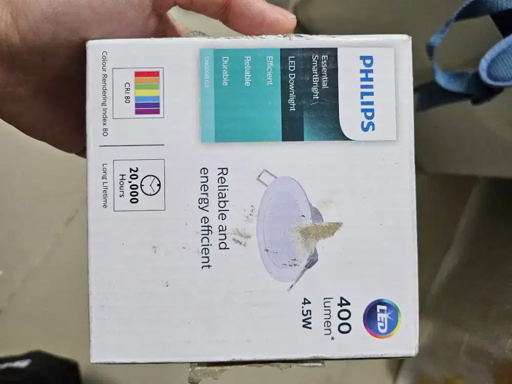 Dijual Lampu philips led downlight 4,5 watt