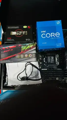 Paket Mobo ,Processor,RAM, SSD