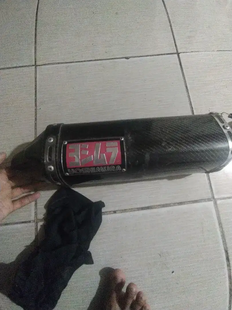 Knalpot carbon yoshimura