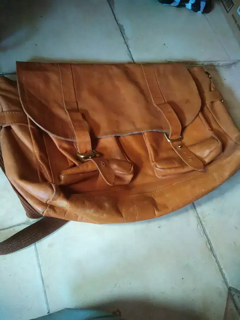 Tas kulit asli second