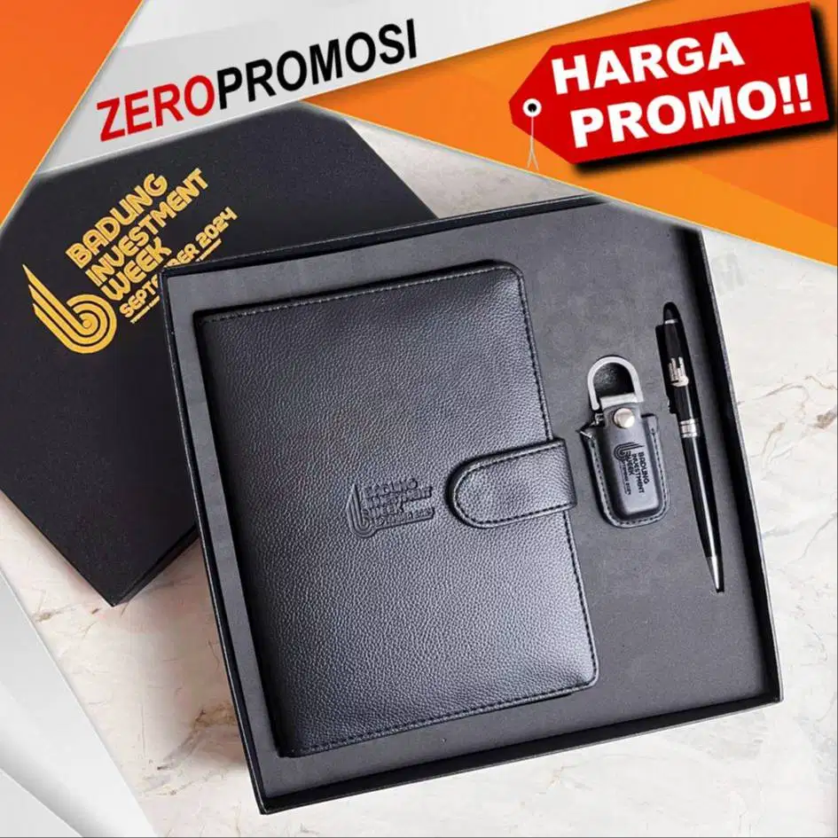 Souvenir Gift Set Corporate 308 Paket 3in1