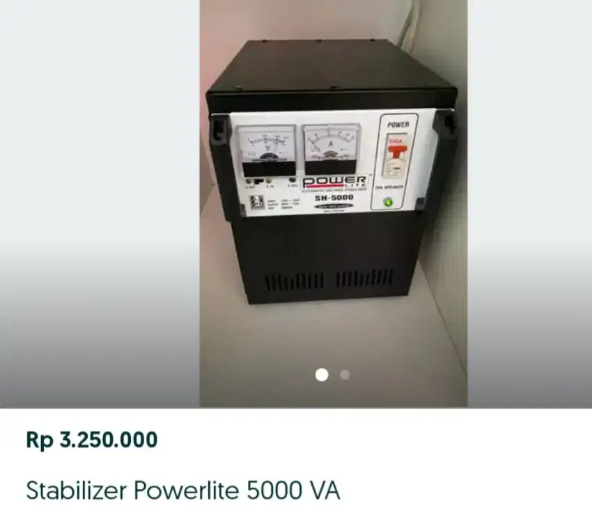 Stabilizer Powerlite 5000VA.