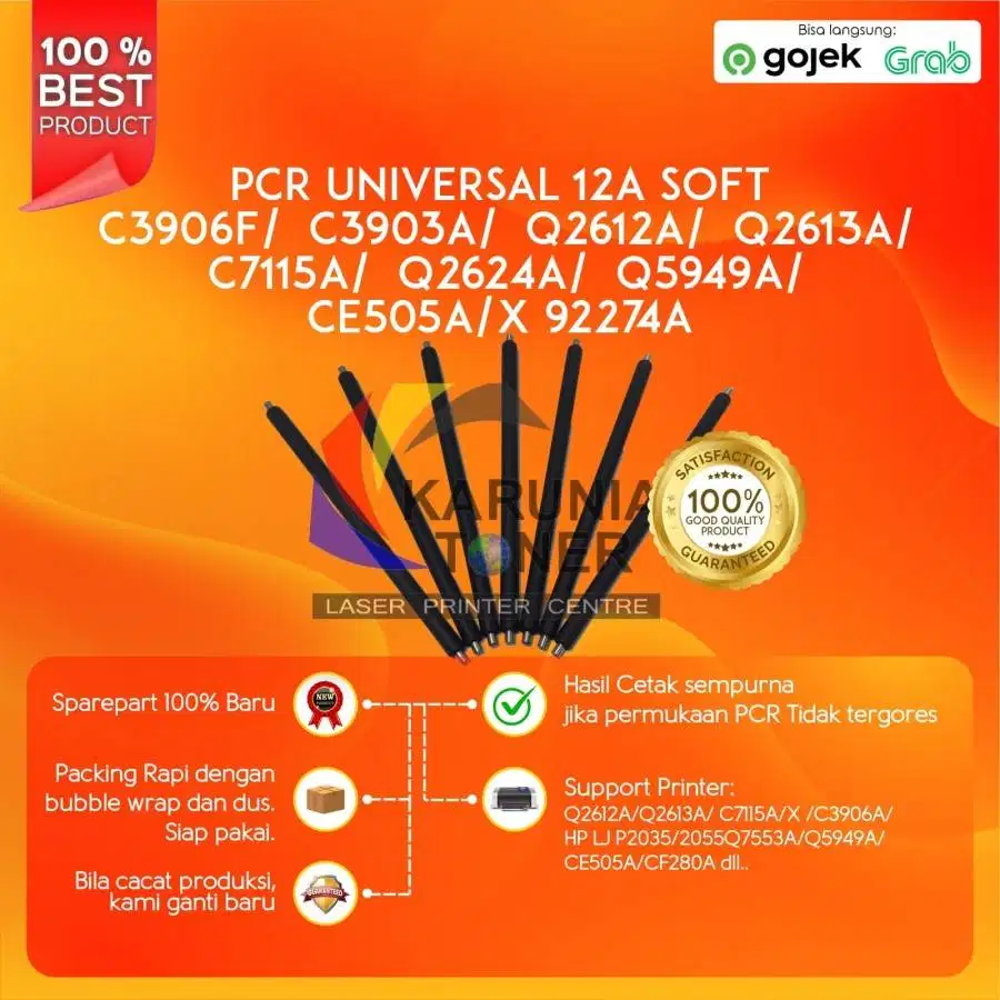 PCR 05A [CE505A] FOR USE IN LASERJET P2035/P2055 Berkualitas