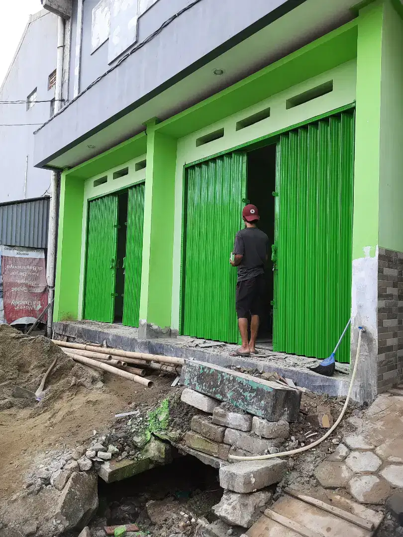 Servis dan baru roling door dan folding gatte