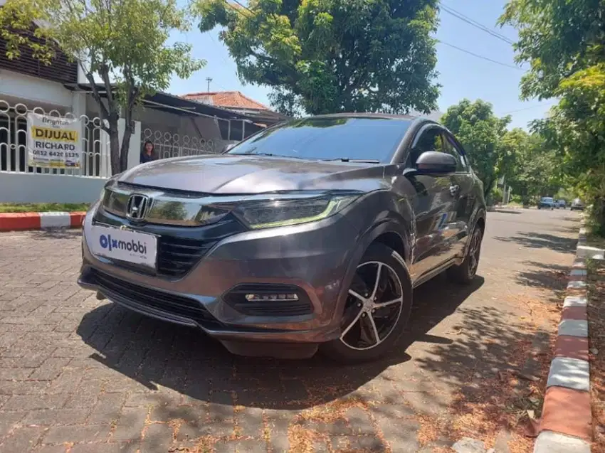 Honda HR-V 1.8 Prestige Bensin-AT 2019 Abu-Abu LQX