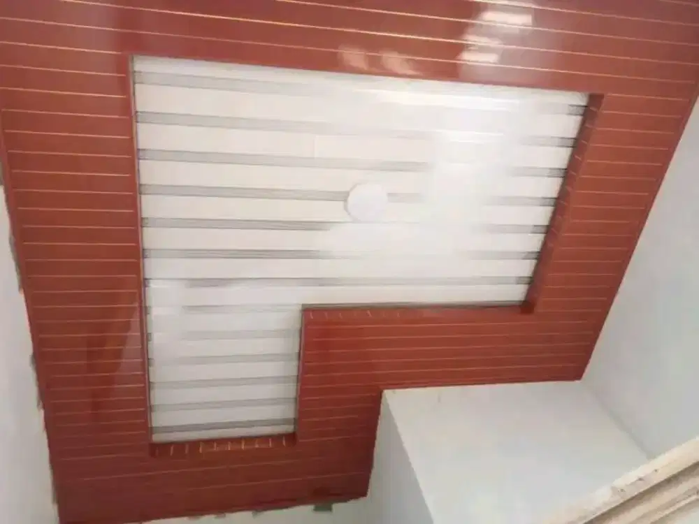 Plafon PVC terpasang