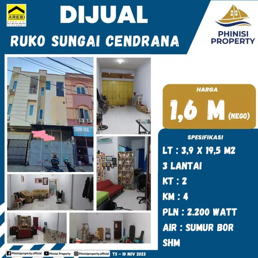 RUKO JLN.SUNGAI CENDRANA MAKASSAR