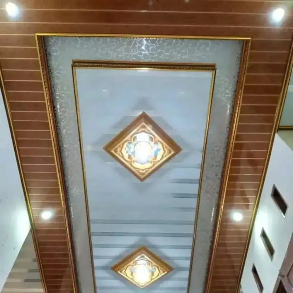 Plafon PVC terpasang